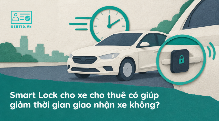Smart Lock cho xe cho thuê có giúp giảm thời gian giao nhận xe không?