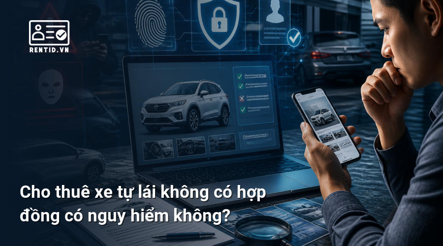 Cho thuê xe tự lái không có hợp đồng có nguy hiểm không?