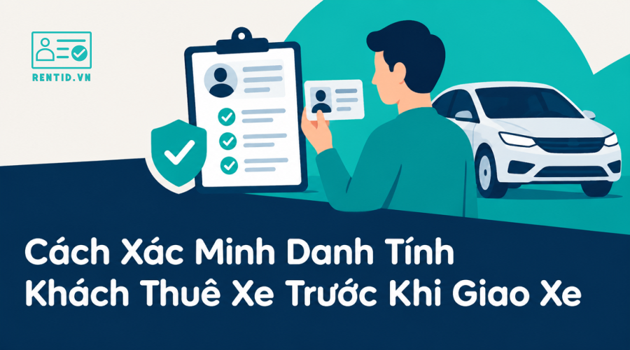 Cách Xác Minh Danh Tính Khách Thuê Xe Trước Khi Giao Xe