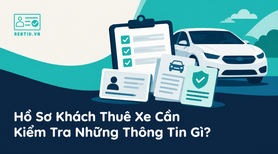 Hồ Sơ Khách Thuê Xe Cần Kiểm Tra Những Thông Tin Gì?