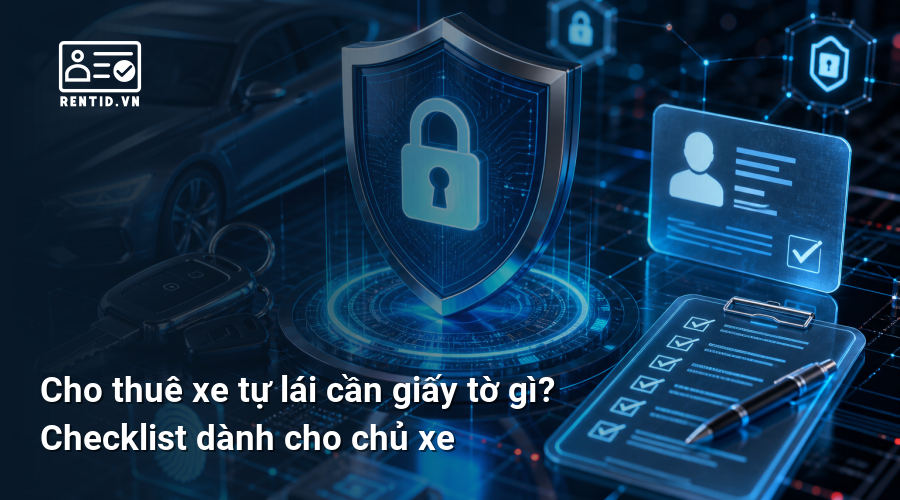 Cho thuê xe tự lái cần giấy tờ gì? Checklist dành cho chủ xe
