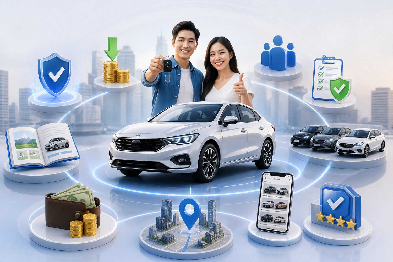 giảm tiền cọc, tăng khách thuê xe, thuê xe tự lái, cẩm nang cho thuê xe, chính sách cọc xe, lợi ích thuê xe tự lái, giá thuê xe, kinh nghiệm thuê xe, dịch vụ cho thuê xe, thuê xe giá rẻ, thu hút khách hàng, xe tự lái chất lượng