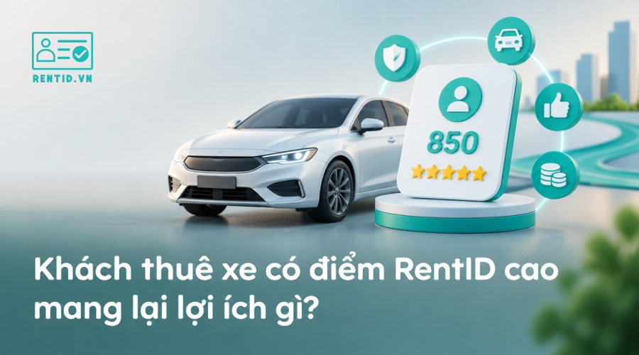 Khách thuê xe có điểm RentID cao mang lại lợi ích gì?