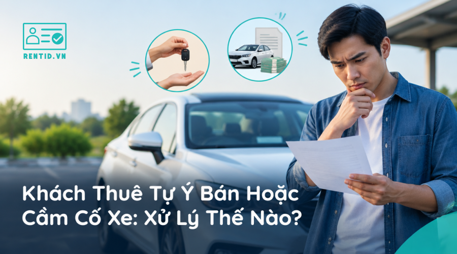 Khách Thuê Tự Ý Bán Hoặc Cầm Cố Xe: Xử Lý Thế Nào?