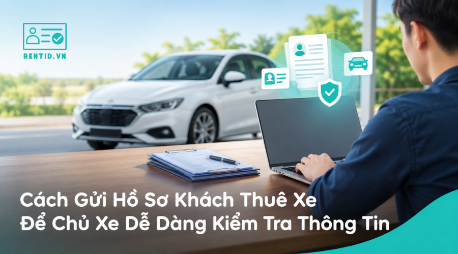 Cách Gửi Hồ Sơ Khách Thuê Xe Để Chủ Xe Dễ Dàng Kiểm Tra Thông Tin