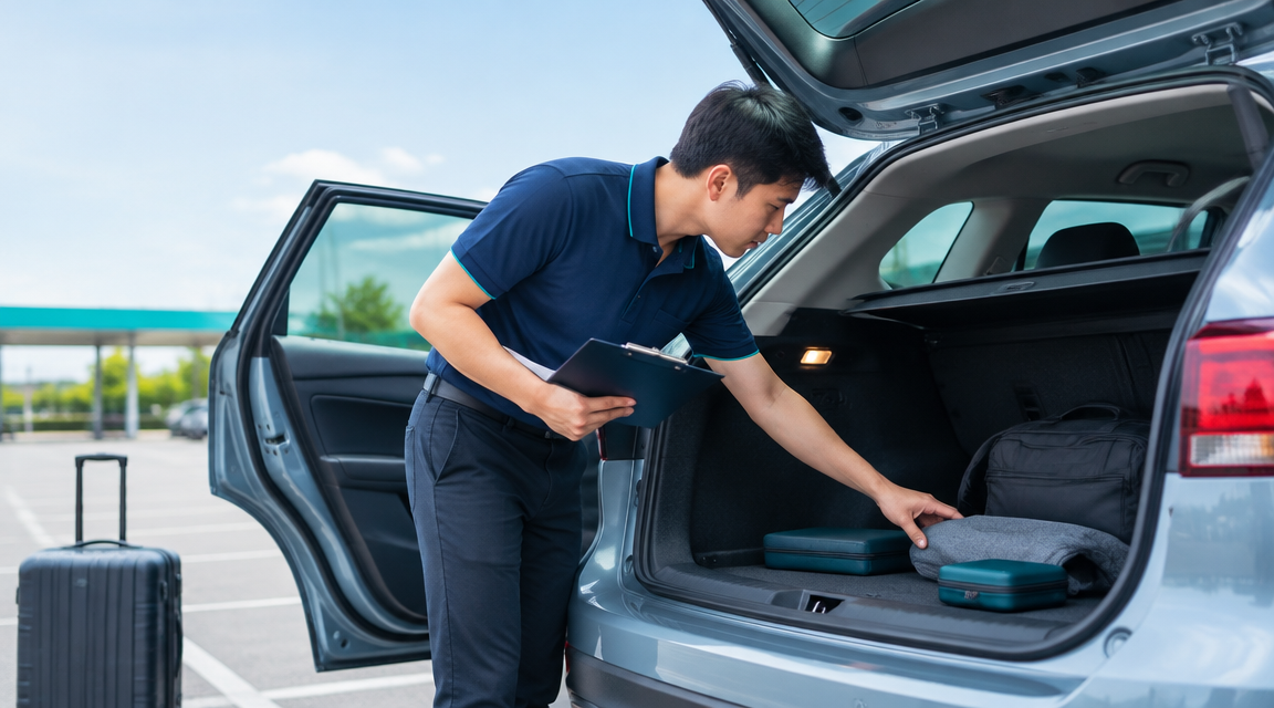 Cách kiểm tra xe sau khi khách trả xe để tránh bỏ sót đồ thất lạc
