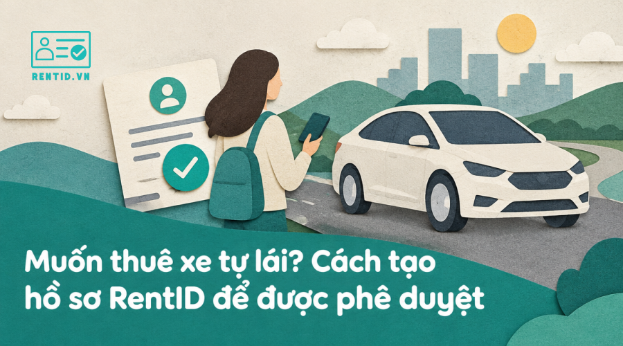 Muốn thuê xe tự lái? Cách tạo hồ sơ RentID để được phê duyệt