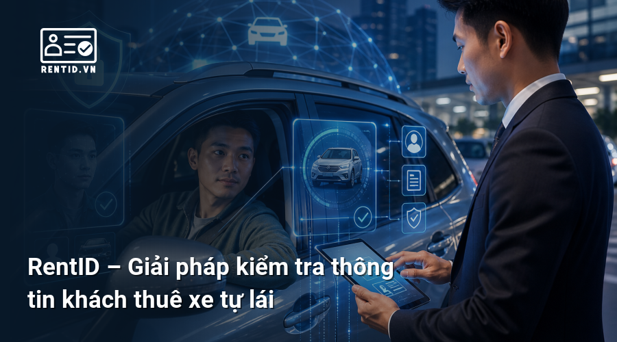 RentID – Giải pháp kiểm tra thông tin khách thuê xe tự lái