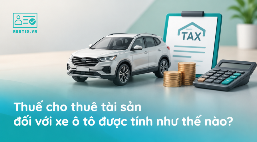 Thuế cho thuê tài sản đối với xe ô tô được tính như thế nào?