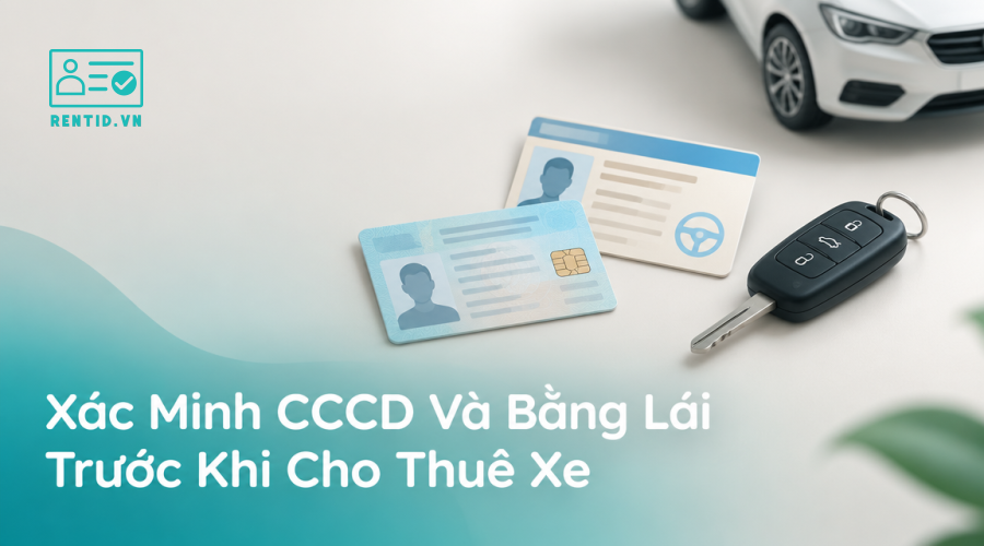 Xác Minh CCCD Và Bằng Lái Trước Khi Cho Thuê Xe