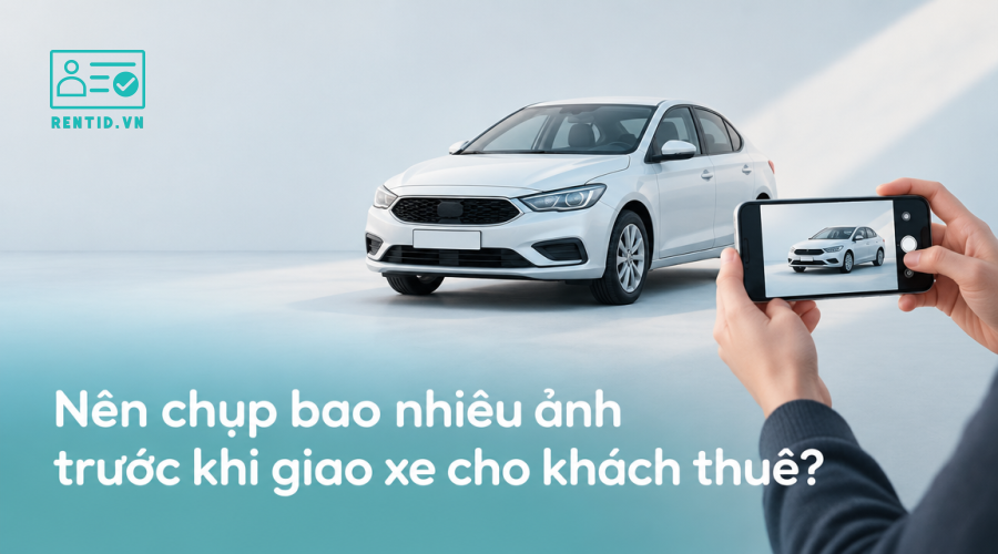 Nên chụp bao nhiêu ảnh trước khi giao xe cho khách thuê?