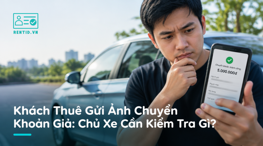 Khách Thuê Gửi Ảnh Chuyển Khoản Giả: Chủ Xe Cần Kiểm Tra Gì?