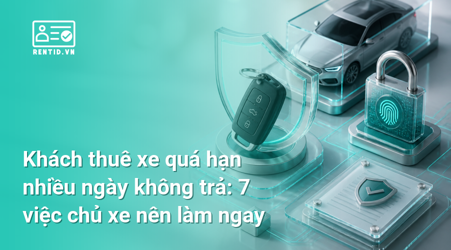 Khách thuê xe quá hạn nhiều ngày không trả: 7 việc chủ xe nên làm ngay