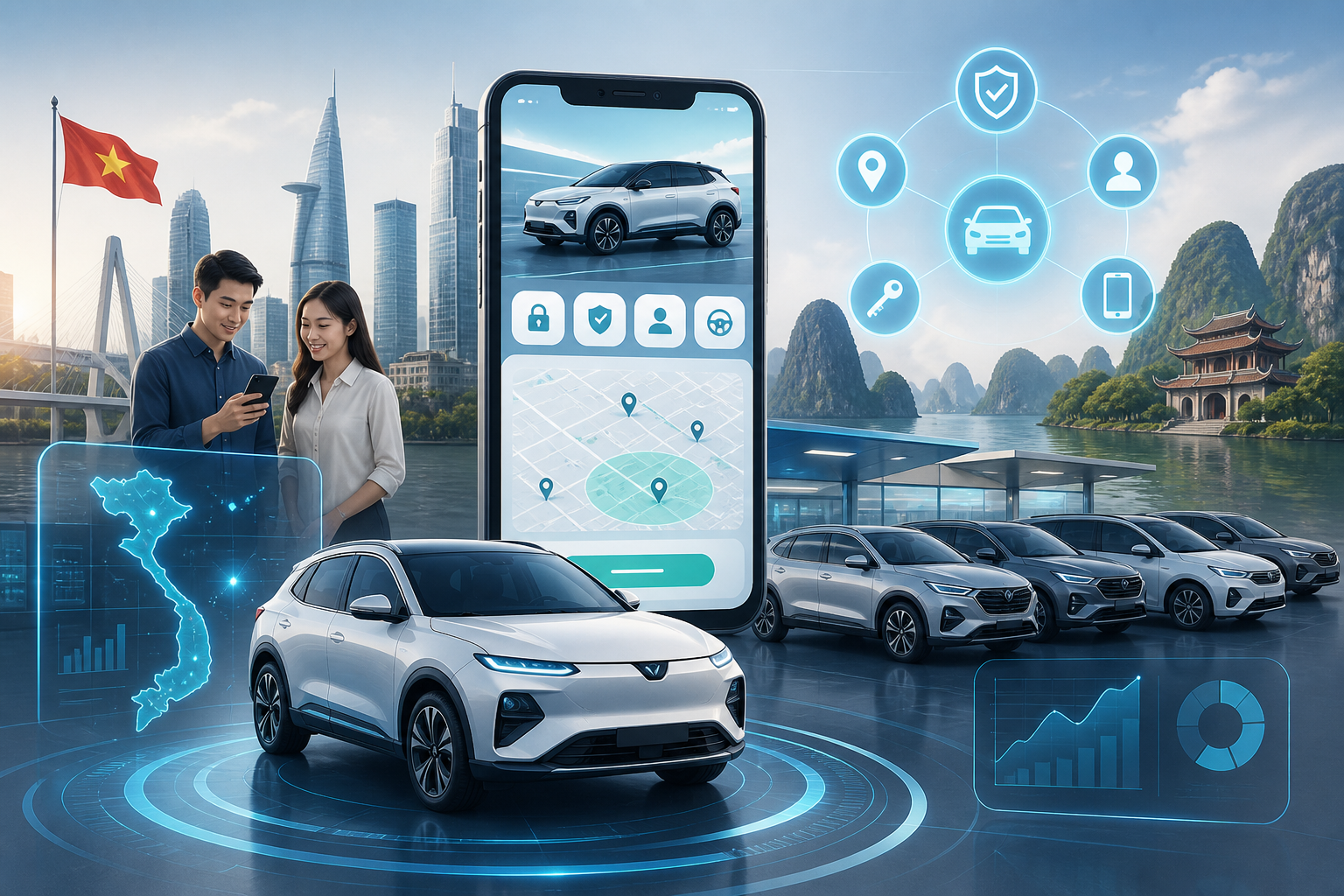 thuê xe tự lái, số hóa thị trường xe, 8car, công nghệ cho thuê xe, xe tự lái tại Việt Nam, dịch vụ thuê xe, ứng dụng cho thuê xe, thị trường xe hơi, đổi mới công nghệ, giải pháp thuê xe, xu hướng thuê xe, 8car Việt Nam