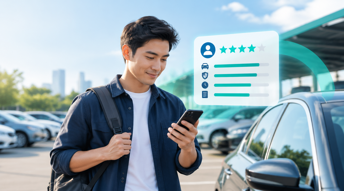 RentID có chấm điểm uy tín khách thuê xe như thế nào?