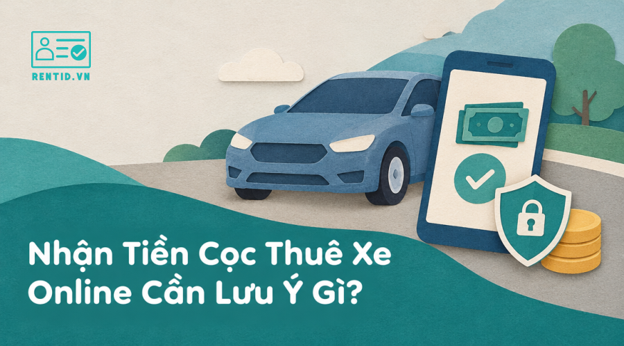 Nhận Tiền Cọc Thuê Xe Online Cần Lưu Ý Gì?