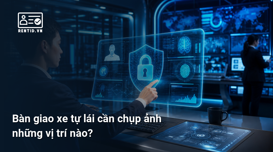 Bàn giao xe tự lái cần chụp ảnh những vị trí nào?