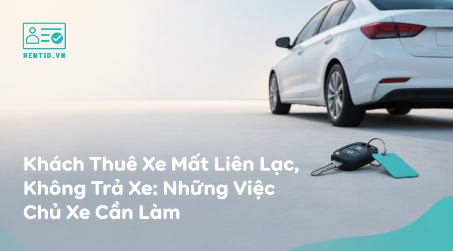 Khách Thuê Xe Mất Liên Lạc, Không Trả Xe: Những Việc Chủ Xe Cần Làm