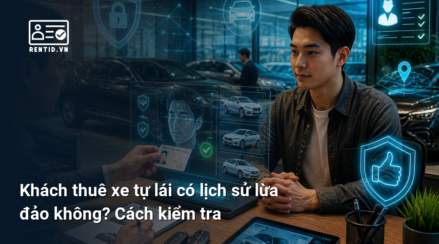 Khách thuê xe tự lái có lịch sử lừa đảo không? Cách kiểm tra