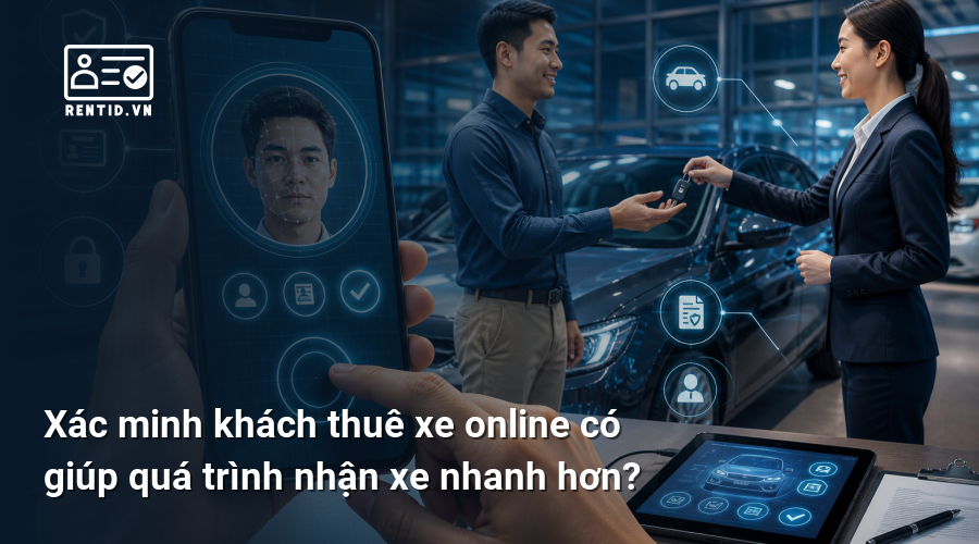 Xác minh khách thuê xe online có giúp quá trình nhận xe nhanh hơn?