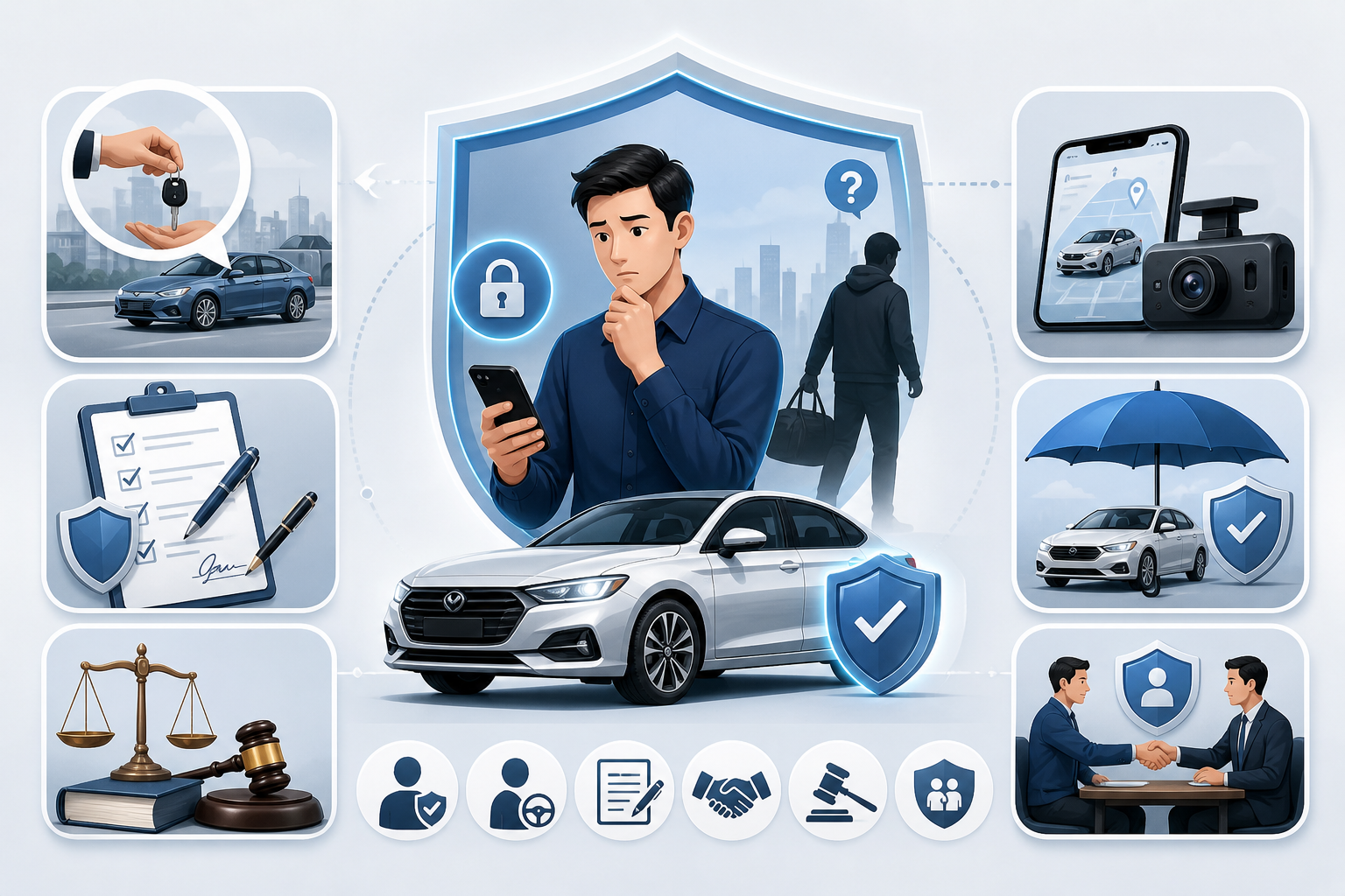 khách thuê xe không trả xe, chủ xe nên làm gì, xử lý khách thuê xe, cẩm nang cho thuê xe, hợp đồng thuê xe, quy định thuê xe, giải quyết tranh chấp thuê xe, bảo hiểm xe, quyền lợi chủ xe, trách nhiệm khách thuê, luật thuê xe, hướng dẫn thuê xe