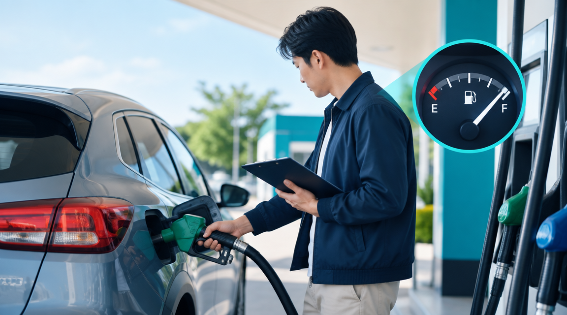 Quy định mức nhiên liệu khi nhận và trả xe tự lái: Những vấn đề người dùng thường gặp