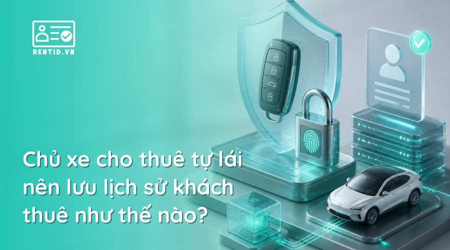 Chủ xe cho thuê tự lái nên lưu lịch sử khách thuê như thế nào?