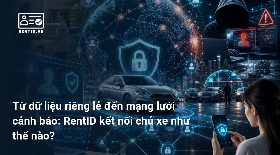 Từ dữ liệu riêng lẻ đến mạng lưới cảnh báo: RentID kết nối chủ xe như thế nào?