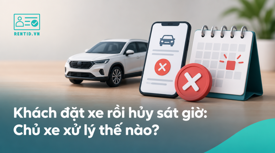 Khách đặt xe rồi hủy sát giờ: Chủ xe xử lý thế nào?