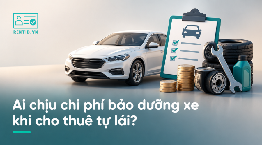 Ai chịu chi phí bảo dưỡng xe khi cho thuê tự lái?