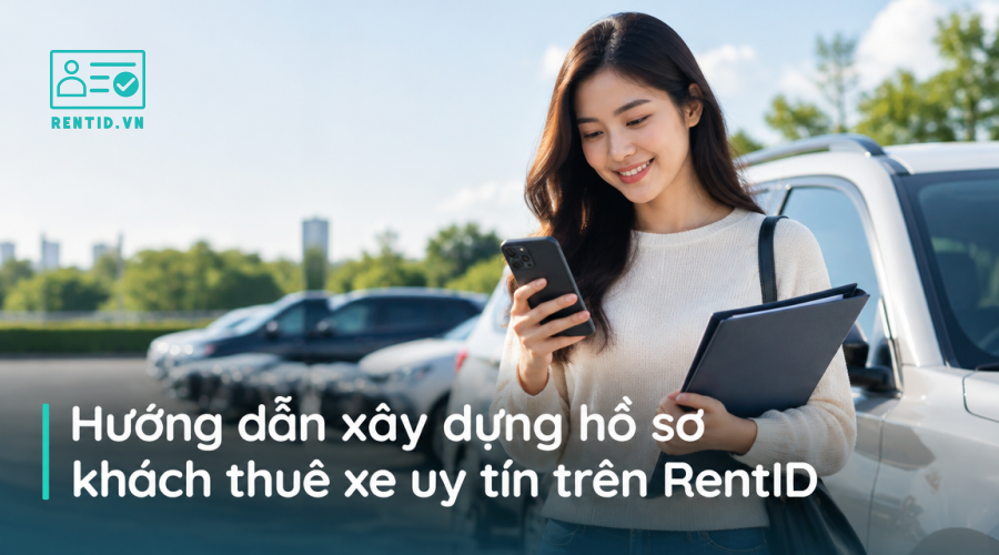 Hướng dẫn xây dựng hồ sơ khách thuê xe uy tín trên RentID