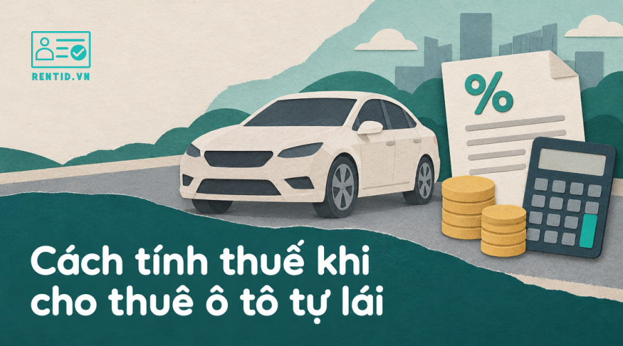 Cách tính thuế khi cho thuê ô tô tự lái
