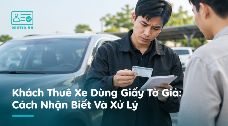Khách Thuê Xe Dùng Giấy Tờ Giả: Cách Nhận Biết Và Xử Lý