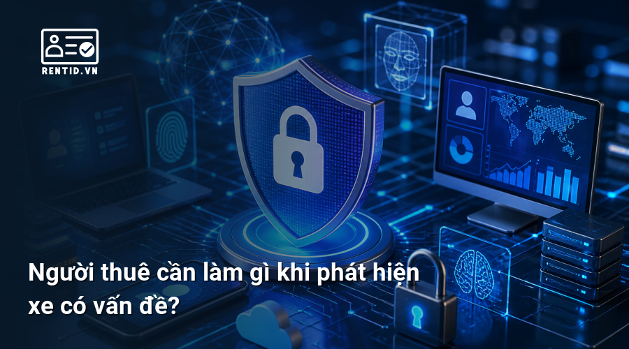 Người thuê cần làm gì khi phát hiện xe có vấn đề?