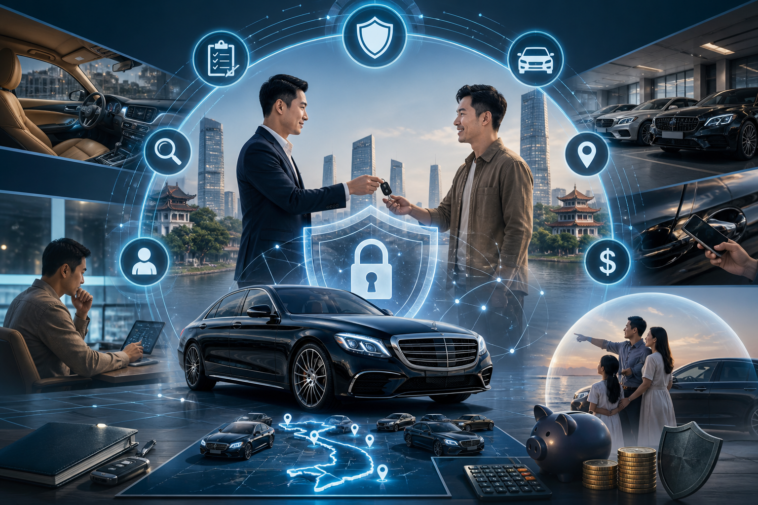 thuê xe, xe hơi cao cấp, người thuê xe, dịch vụ cho thuê xe, thuê xe sang, xe ô tô giá trị, cẩm nang thuê xe, khách hàng thuê xe, thị trường cho thuê xe, xe cho thuê tại Việt Nam, bí mật thuê xe, chi phí thuê xe.