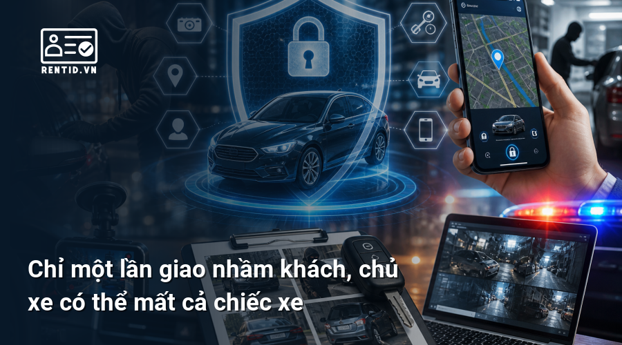 Chỉ một lần giao nhầm khách, chủ xe có thể mất cả chiếc xe