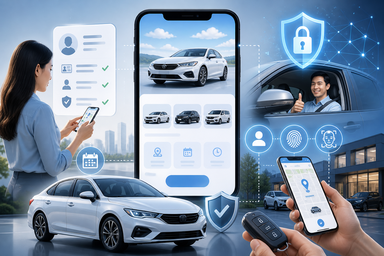 tạo hồ sơ khách thuê xe, thuê xe online, xác minh hồ sơ thuê xe, dịch vụ cho thuê xe, tiện lợi thuê xe, công nghệ thuê xe, hồ sơ khách hàng, đặt xe trực tuyến, trải nghiệm thuê xe, an toàn khi thuê xe, ứng dụng thuê xe, tiết kiệm thời gian thuê xe.