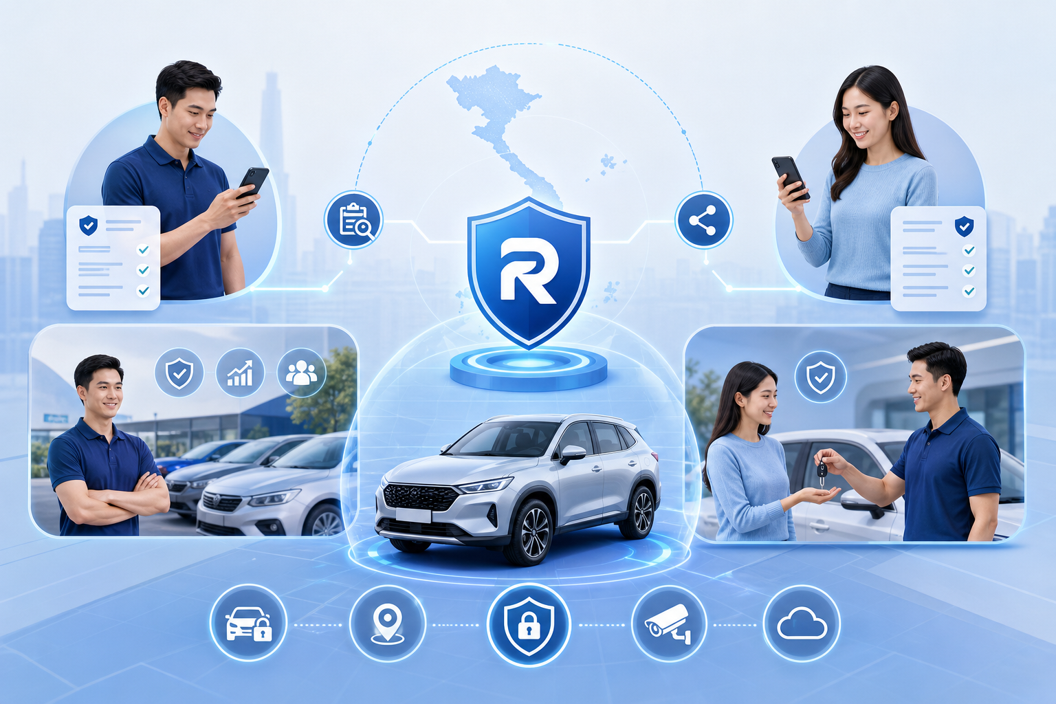RentID, chủ xe, kiểm tra thông tin, chia sẻ thông tin, khách thuê, lợi ích chủ xe, dịch vụ cho thuê xe, công nghệ xe, an toàn giao thông, quản lý thông tin khách, thuê xe an toàn, RentID Việt Nam.