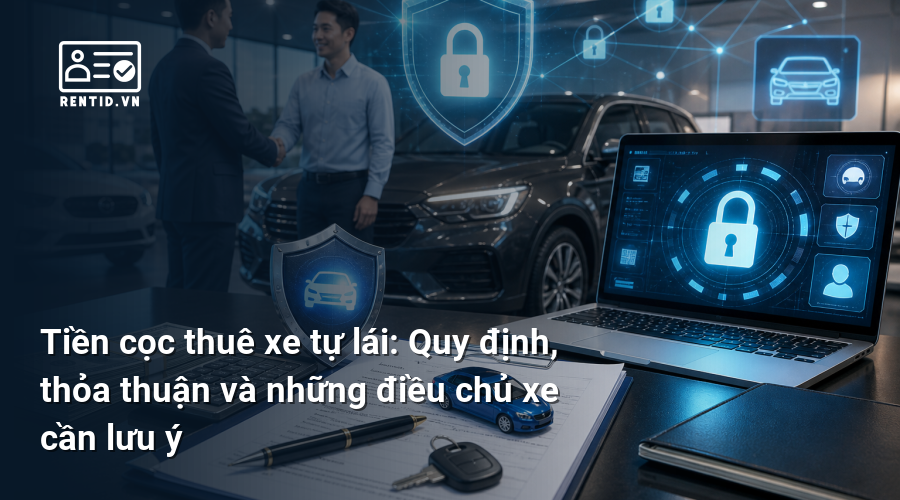 Tiền cọc thuê xe tự lái: Quy định, thỏa thuận và những điều chủ xe cần lưu ý