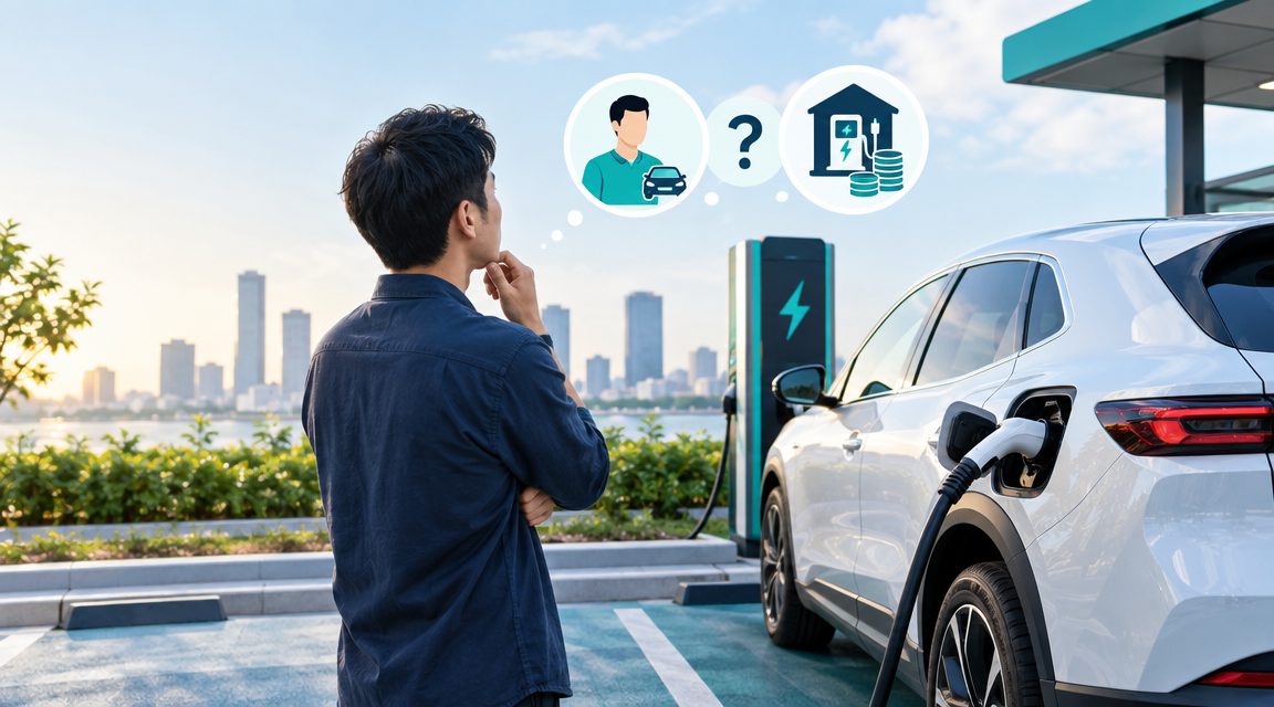 Xe điện cho thuê: Ai chịu chi phí sạc điện?