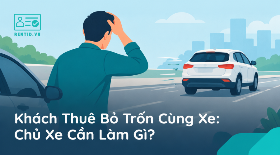 Khách Thuê Bỏ Trốn Cùng Xe: Chủ Xe Cần Làm Gì?