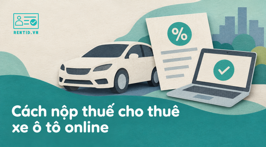 Cách nộp thuế cho thuê xe ô tô online