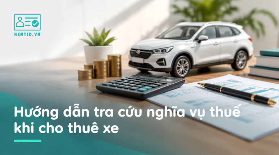 Hướng dẫn tra cứu nghĩa vụ thuế khi cho thuê xe