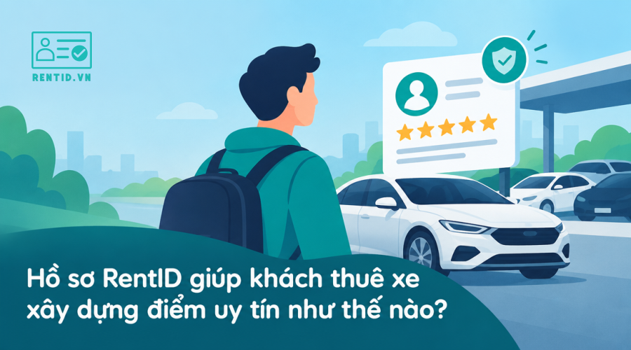 Hồ sơ RentID giúp khách thuê xe xây dựng điểm uy tín như thế nào?