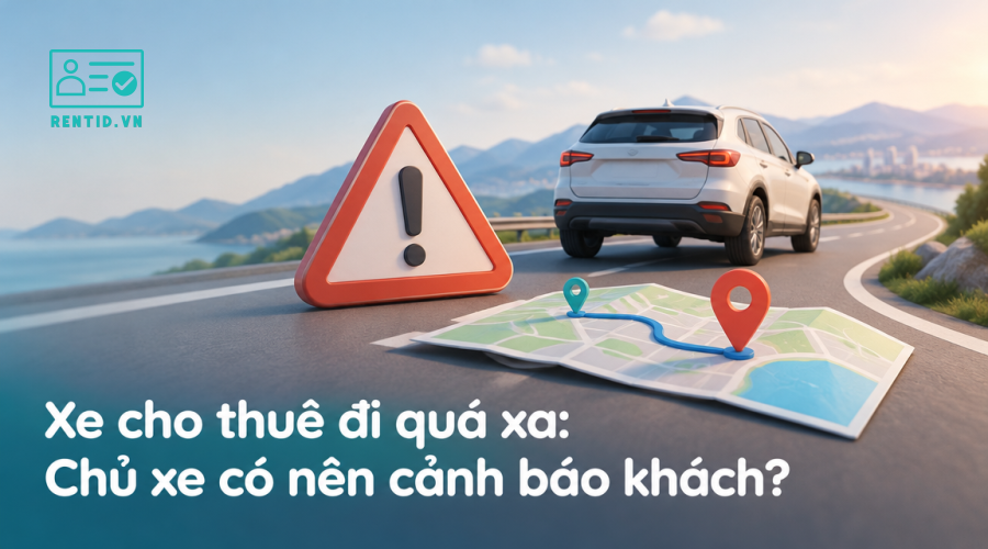 Xe cho thuê đi quá xa: Chủ xe có nên cảnh báo khách?