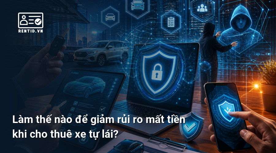 Làm thế nào để giảm rủi ro mất tiền khi cho thuê xe tự lái?