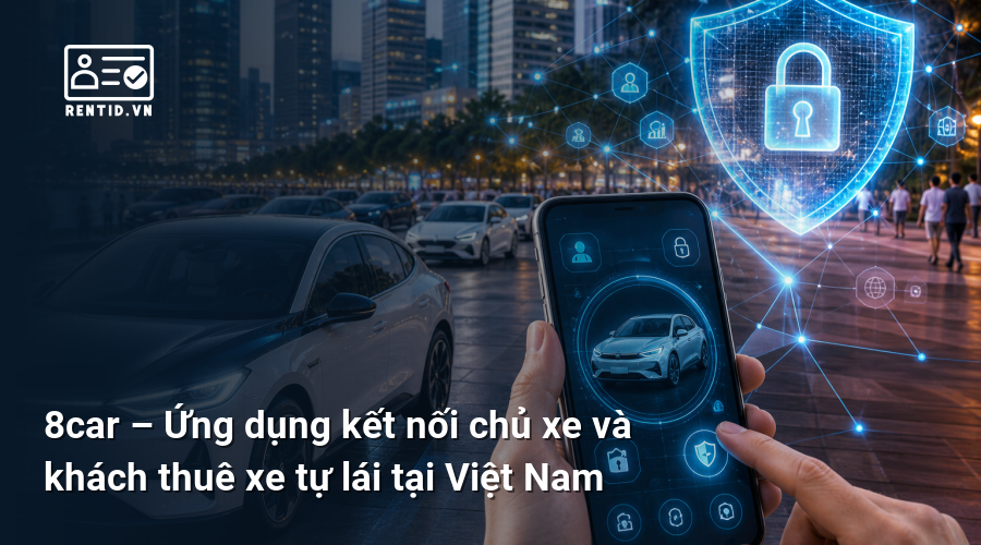 8car – Ứng dụng kết nối chủ xe và khách thuê xe tự lái tại Việt Nam