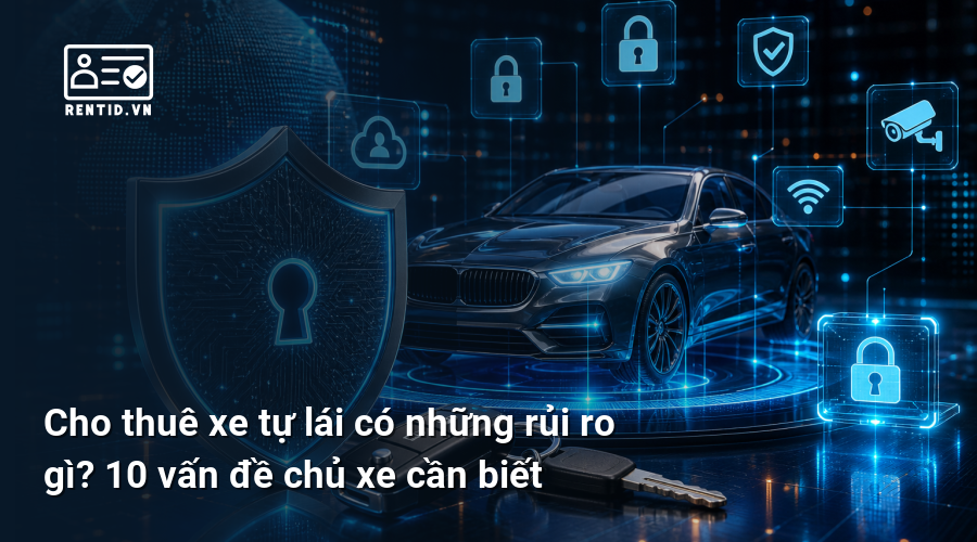 Cho thuê xe tự lái có những rủi ro gì? 10 vấn đề chủ xe cần biết