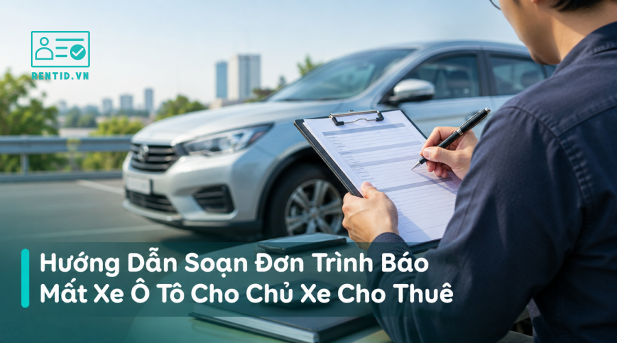 Hướng Dẫn Soạn Đơn Trình Báo Mất Xe Ô Tô Cho Chủ Xe Cho Thuê