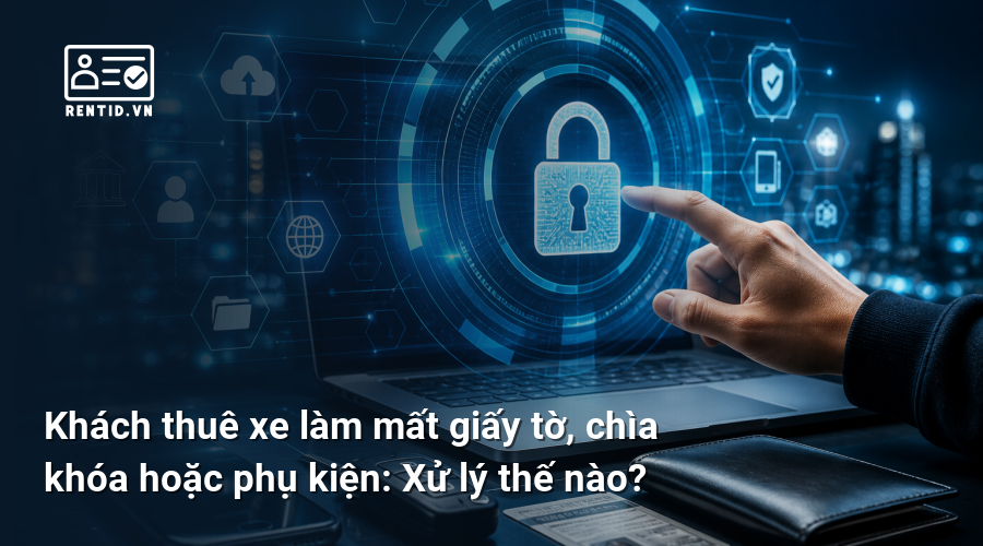Khách thuê xe làm mất giấy tờ, chìa khóa hoặc phụ kiện: Xử lý thế nào?